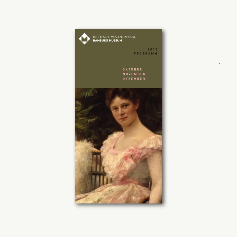 Vierteljahres Info Flyer Hamburg Museum