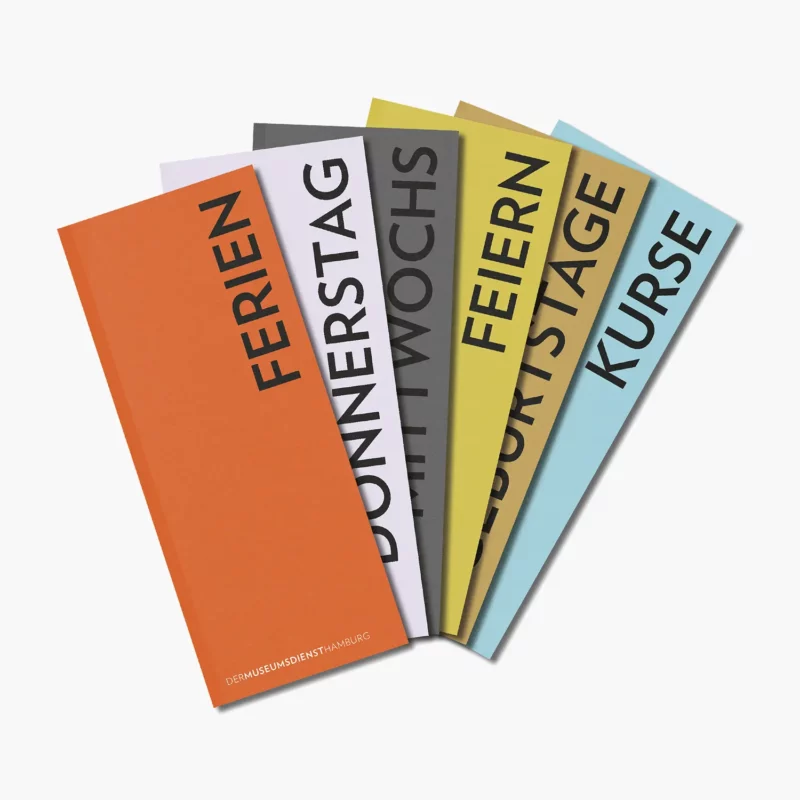 Programmflyer Museumsdienst Hamburg