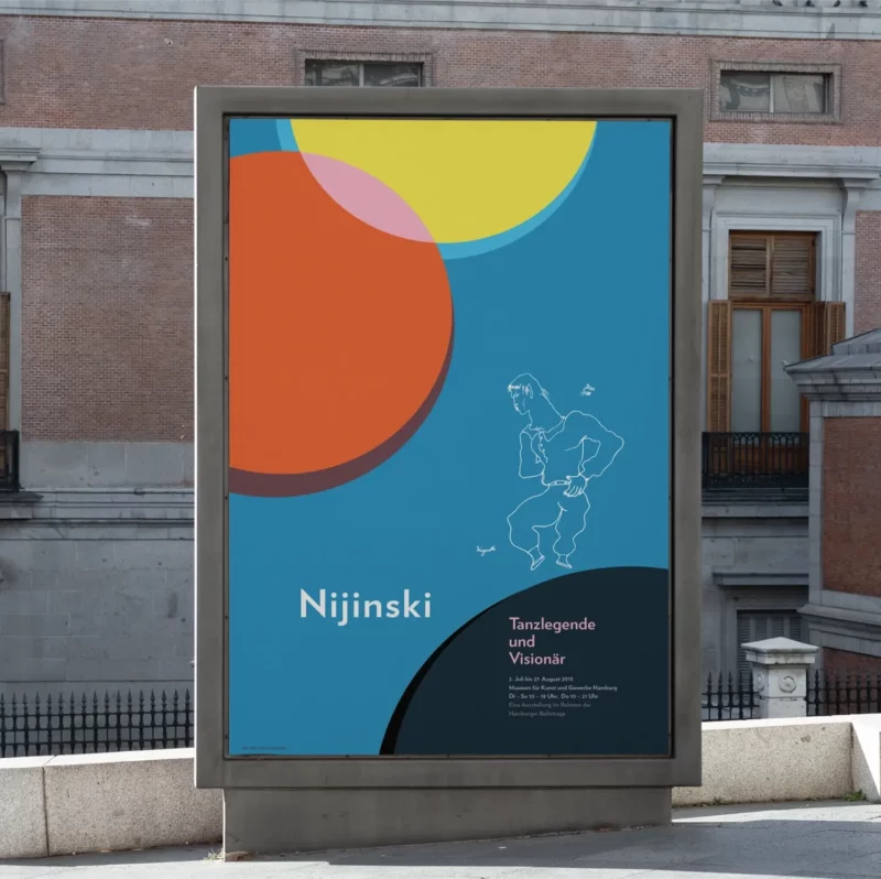 Ausstellungsplakat Museum für Kunst und Gewerbe Hamburg